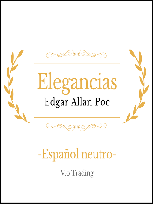Title details for Elegancias by Edgar Allan Poe - Available